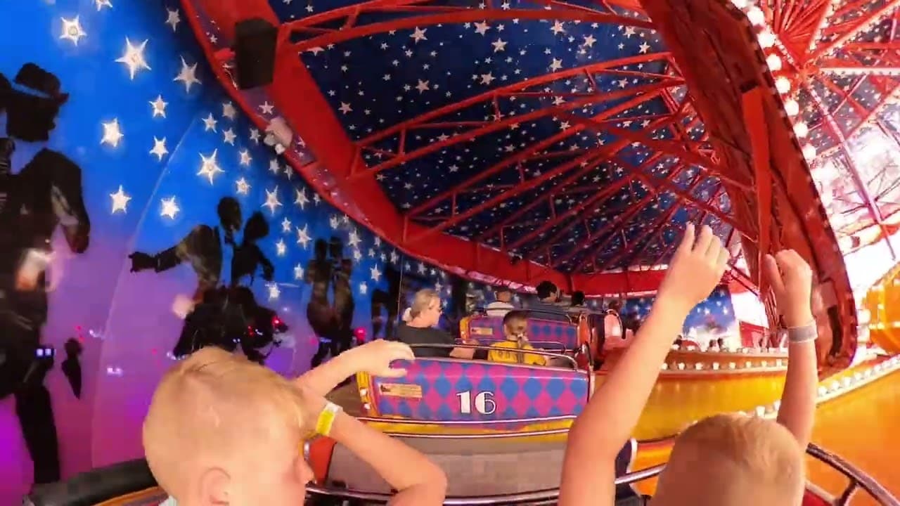 The Tango Train ride at Luna Park Sydney